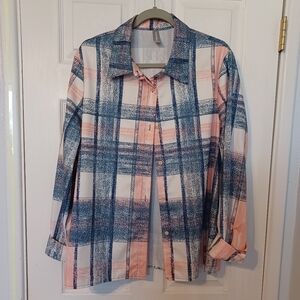 💰NoraCora Button Front Top